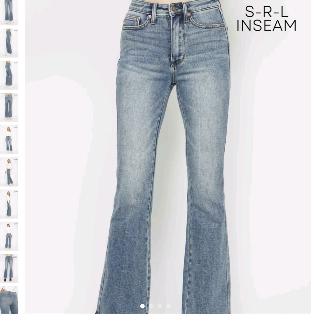 Classic Blue Flared Women's Jeans